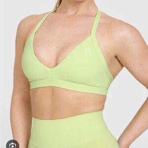 Oner Active Pump Green Sports Bra